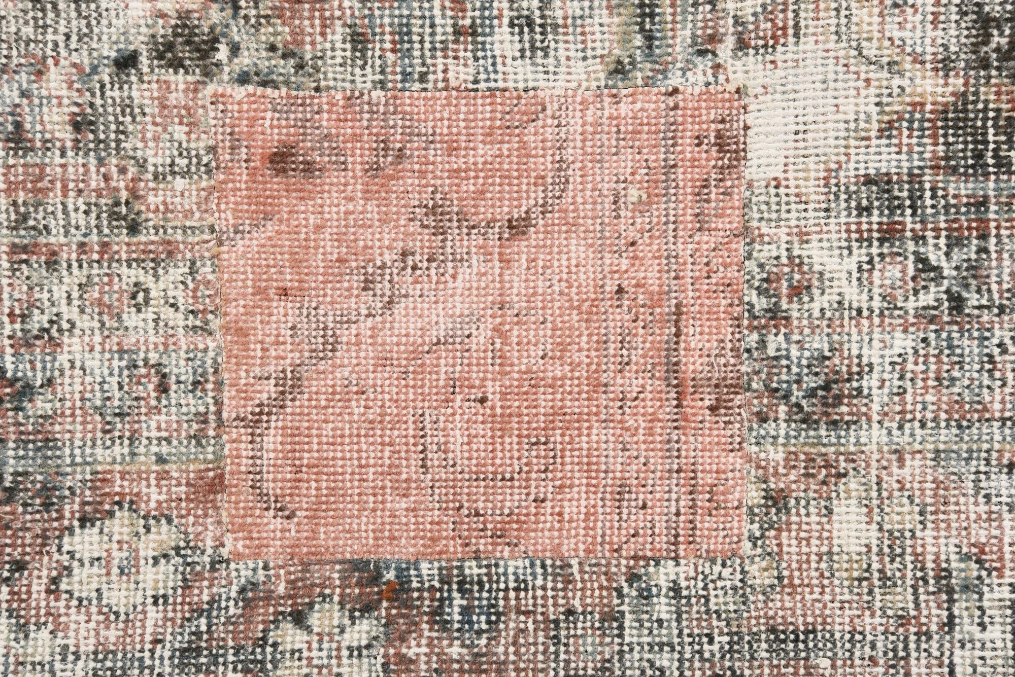 7' 1 x 10' 3 Hand Knotted Ultra Vintage Persian Wool Rug