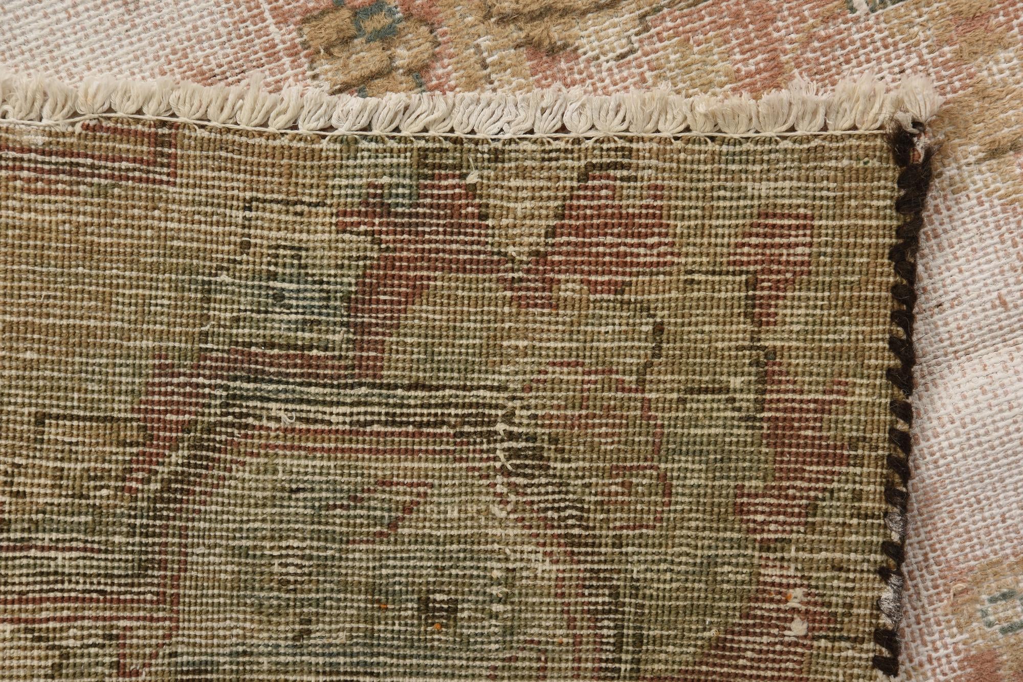 7' 3 x 9' 10 Hand Knotted Ultra Vintage Persian Wool Rug