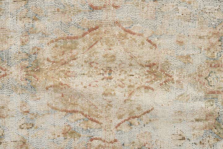 7' 3 x 9' 10 Hand Knotted Ultra Vintage Persian Wool Rug