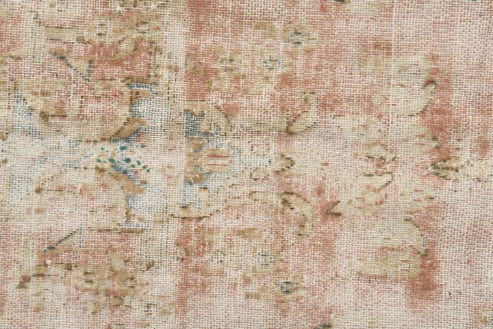 7' 3 x 9' 10 Hand Knotted Ultra Vintage Persian Wool Rug