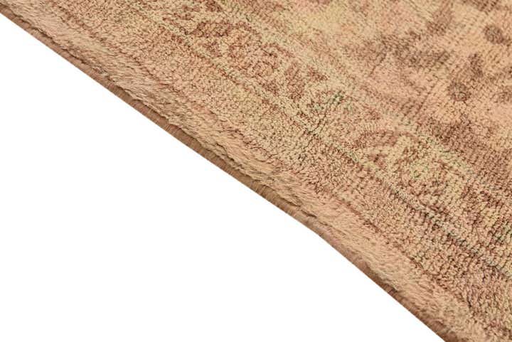 6' 3 x 9' 10 Hand Knotted Ultra Vintage Persian Wool Rug