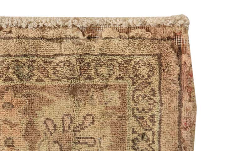 6' 3 x 9' 10 Hand Knotted Ultra Vintage Persian Wool Rug