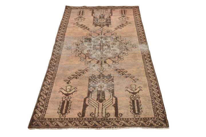 3' x 5' Hand Knotted Ultra Vintage Persian Wool Rug