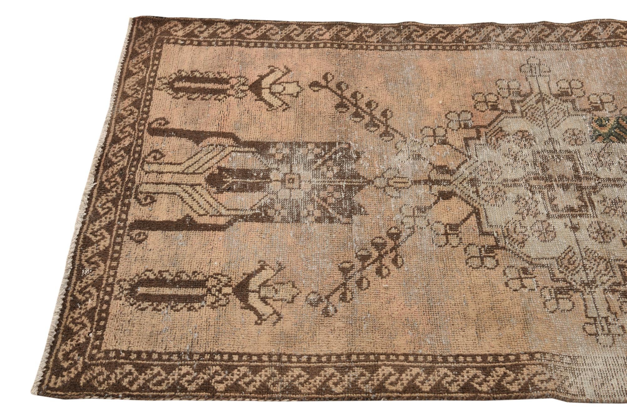 90cm x 150cm anudado a mano Ultra Vintage Alfombra Persa Lana