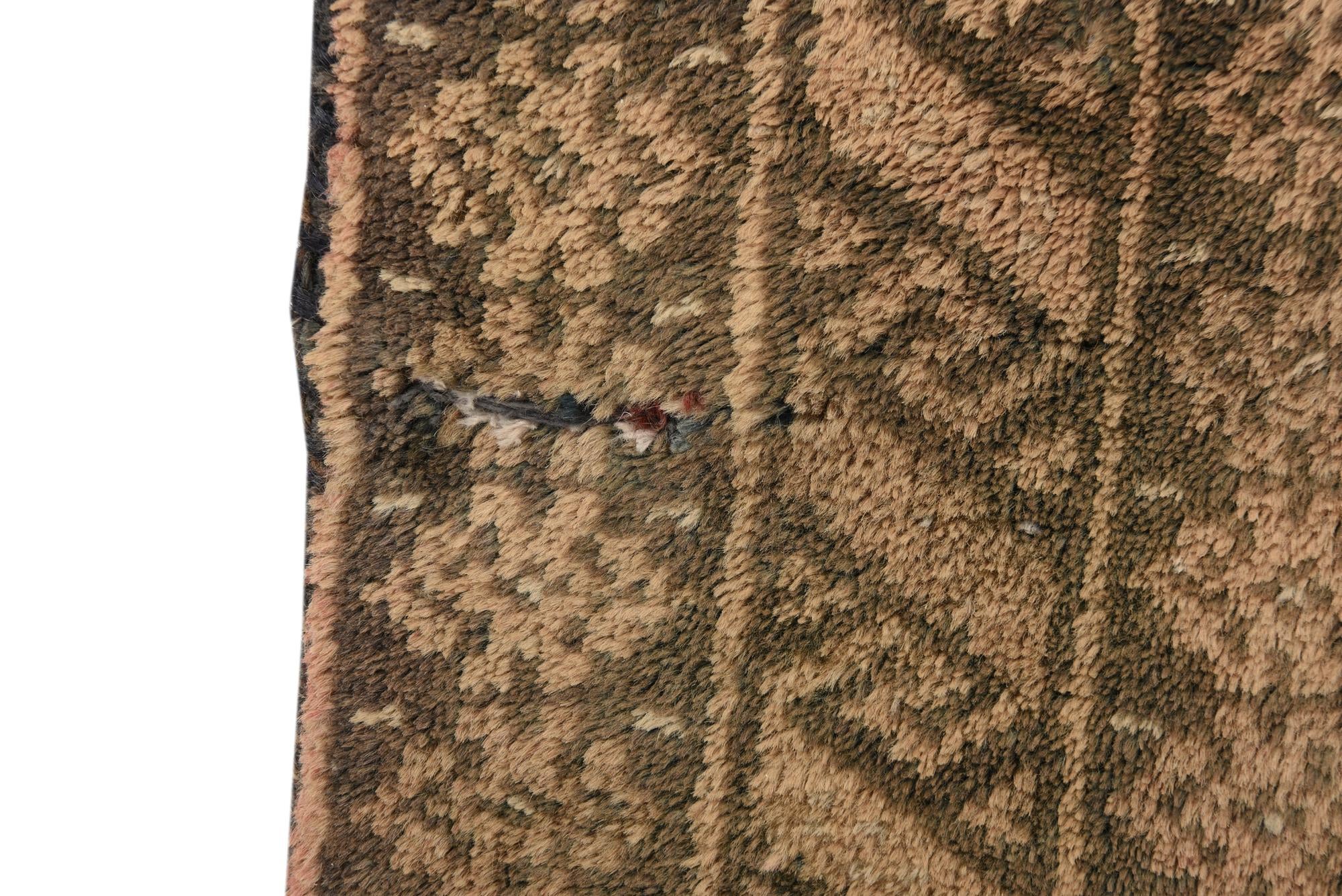 3' x 4' 8 Hand Knotted Ultra Vintage Persian Wool Rug