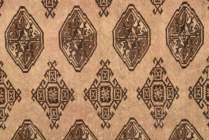 8' 9 x 11' 7 Hand Knotted Ultra Vintage Persian Wool Rug