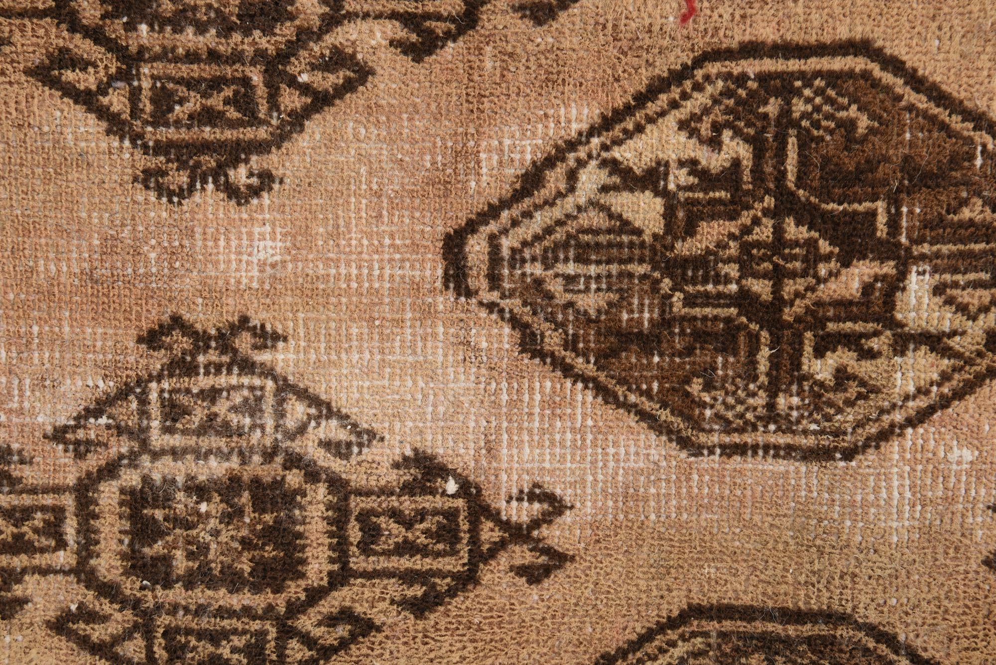 8' 9 x 11' 7 Hand Knotted Ultra Vintage Persian Wool Rug