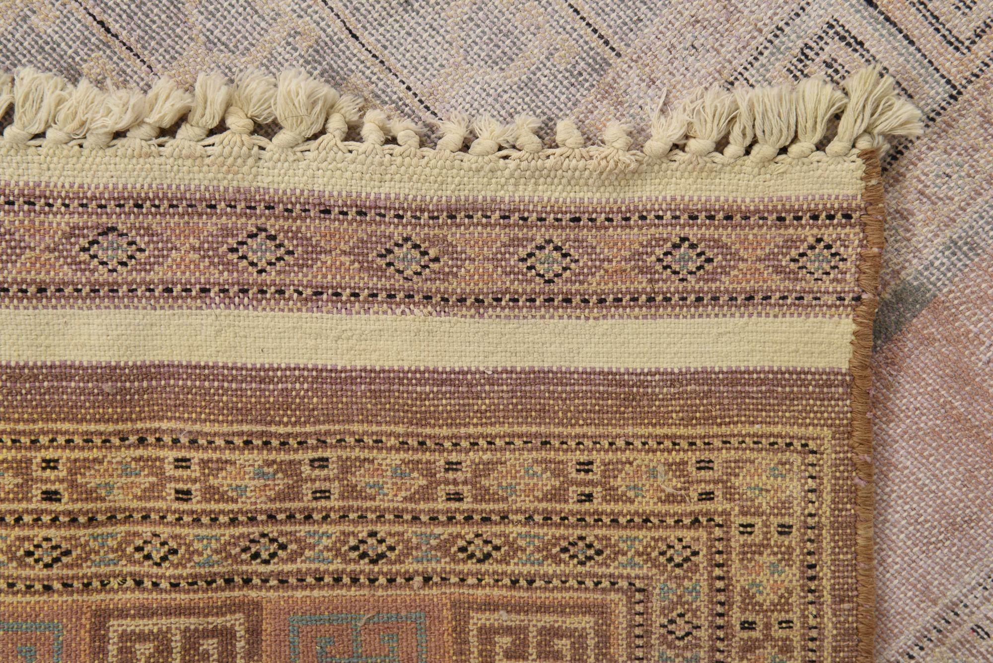 6' x 9' 3 Hand Knotted Ultra Vintage Persian Wool Rug
