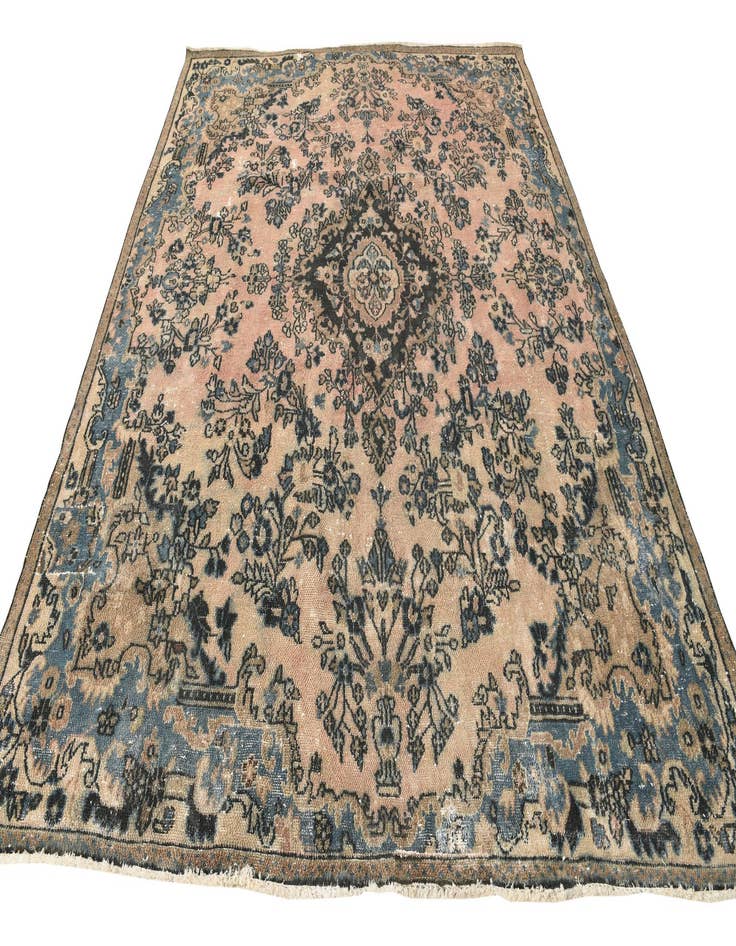 Detail image of 7' 10 x 10' 4  Hand Knotted Ultra Vintage Persian Wool Rug