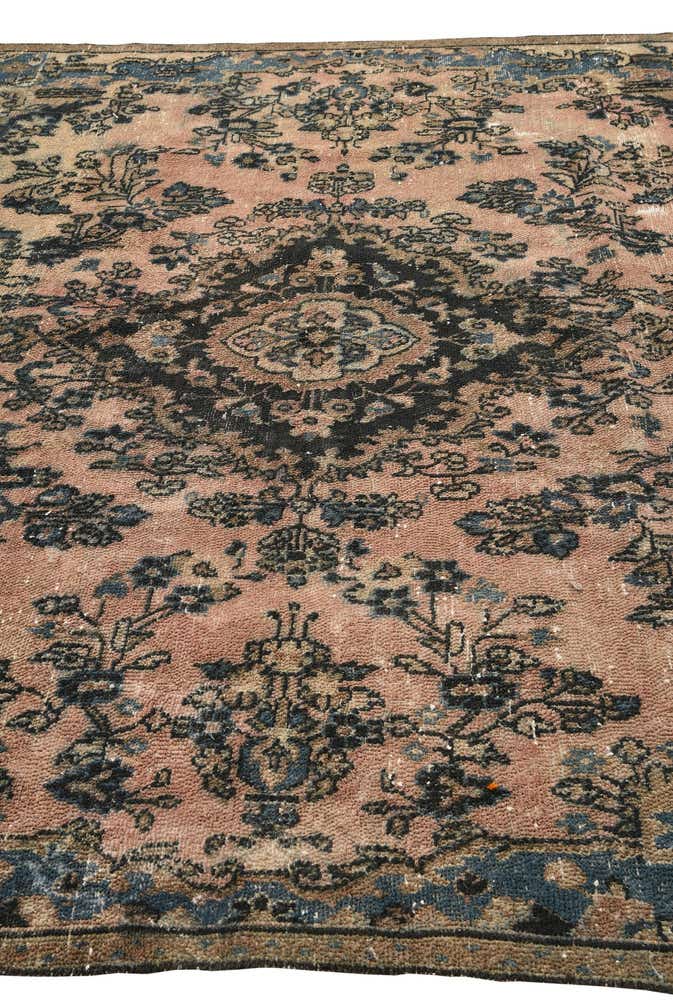 7' 10 x 10' 4 Hand Knotted Ultra Vintage Persian Wool Rug