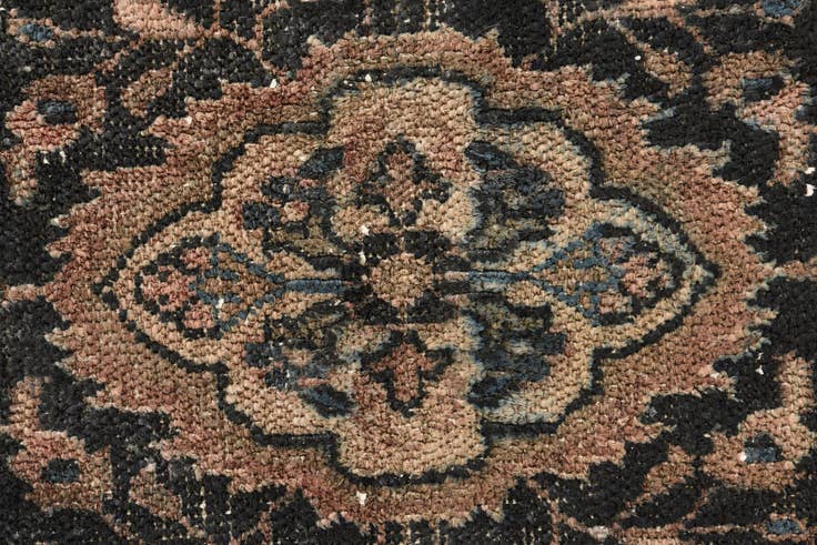 Detail image of 7' 10 x 10' 4 Hand Knotted Ultra Vintage Persian Wool Rug