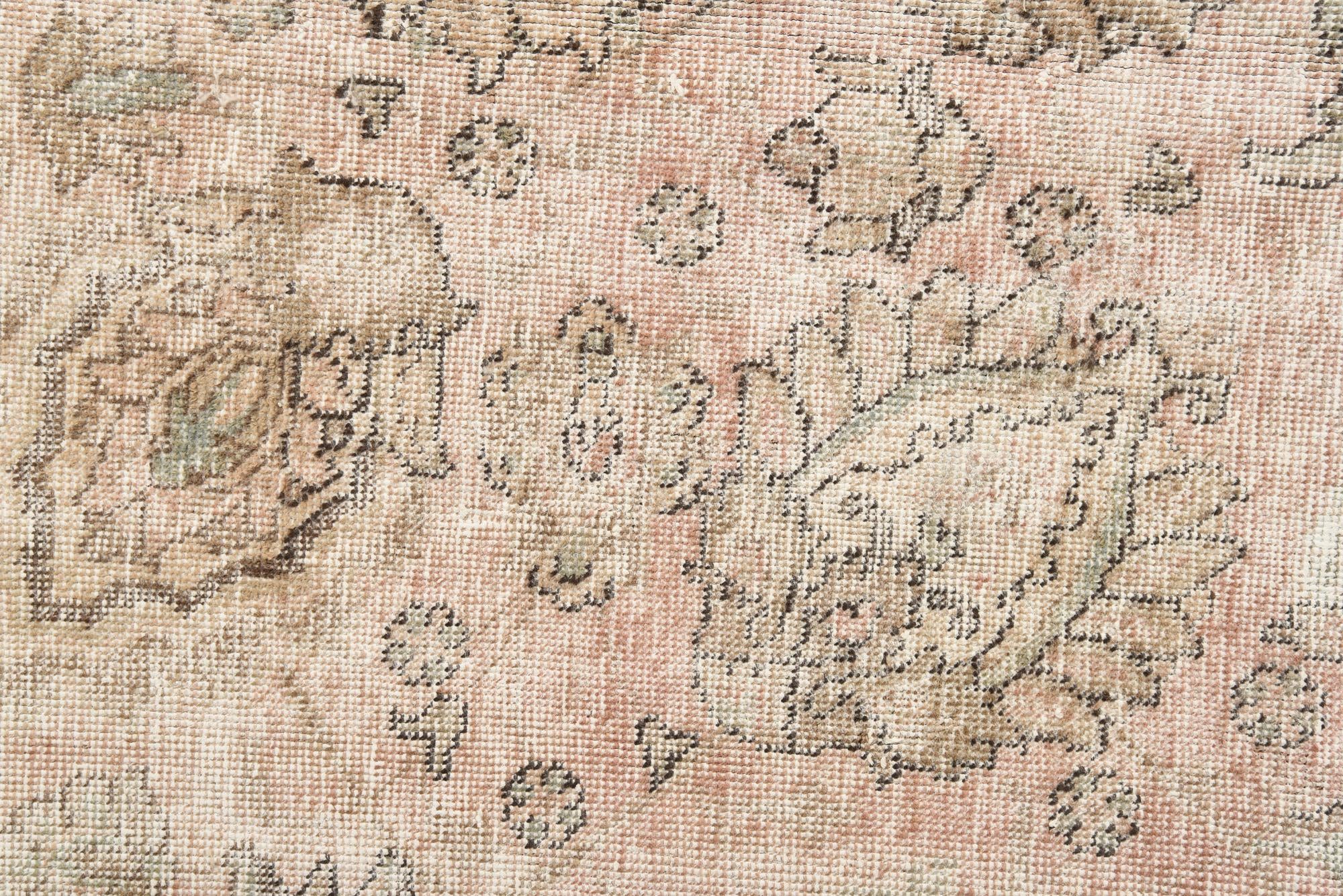 8' 9 x 11' 5 Hand Knotted Ultra Vintage Persian Wool Rug