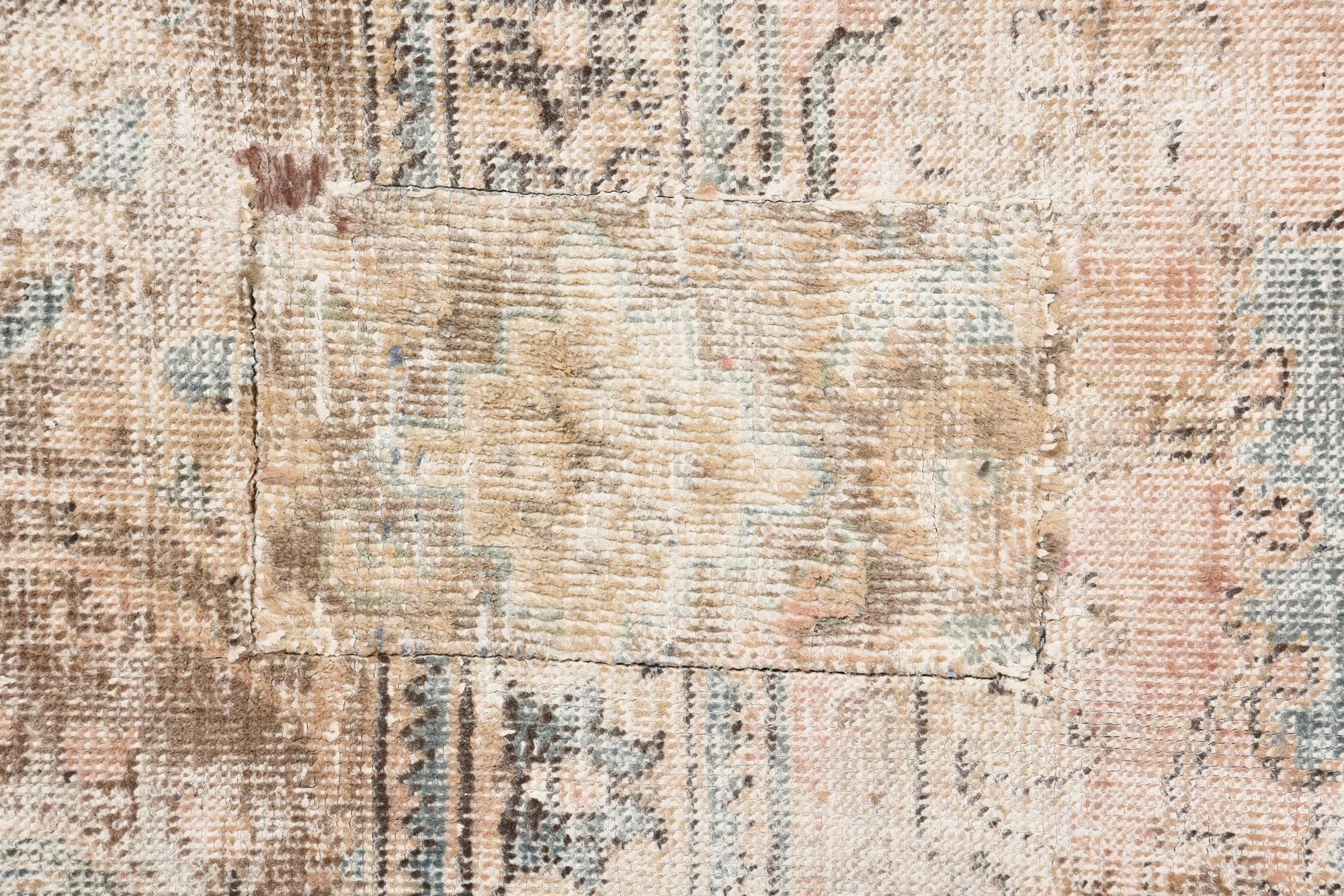 8' x 11' 4 Hand Knotted Ultra Vintage Persian Wool Rug