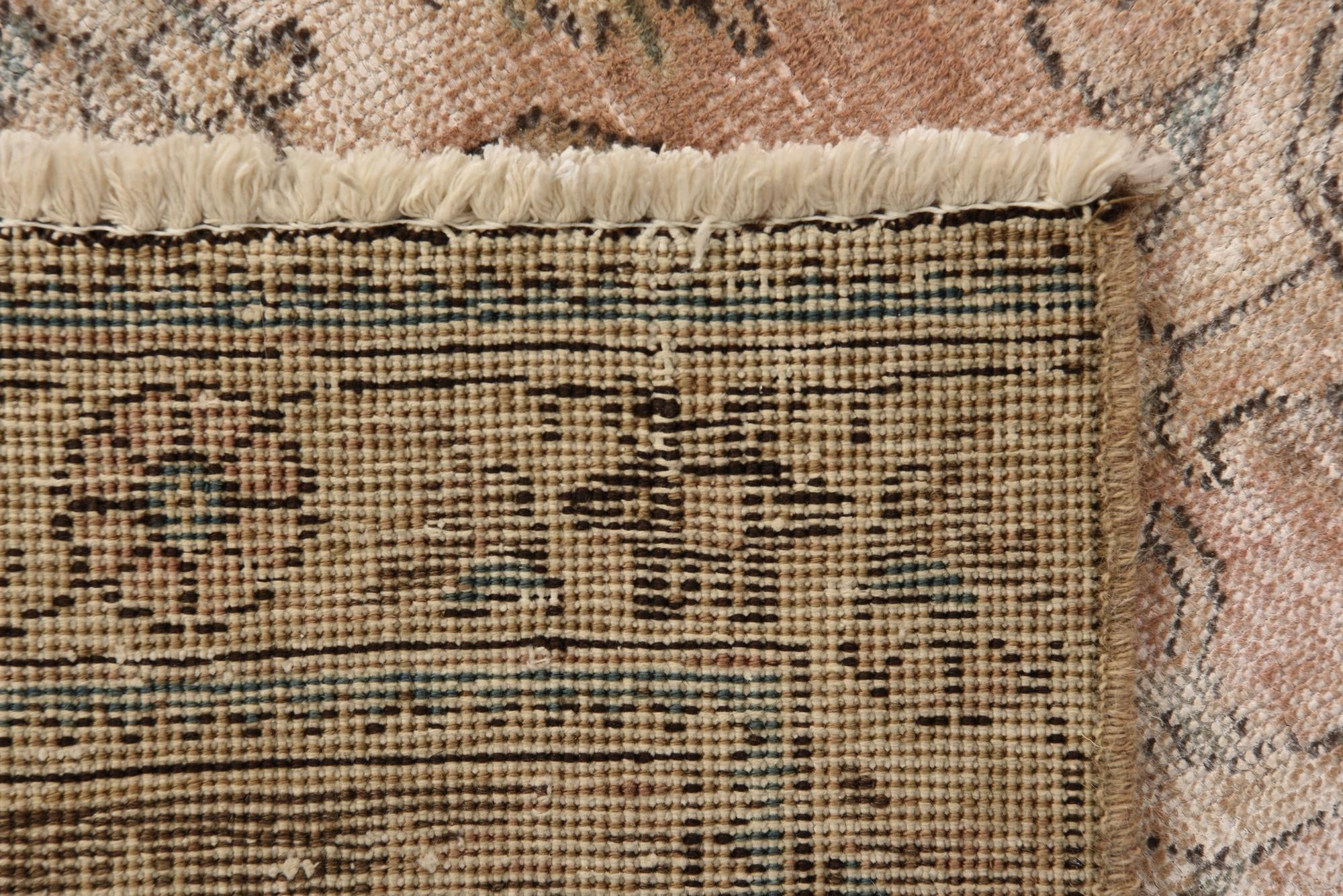 8' x 11' 4 Hand Knotted Ultra Vintage Persian Wool Rug