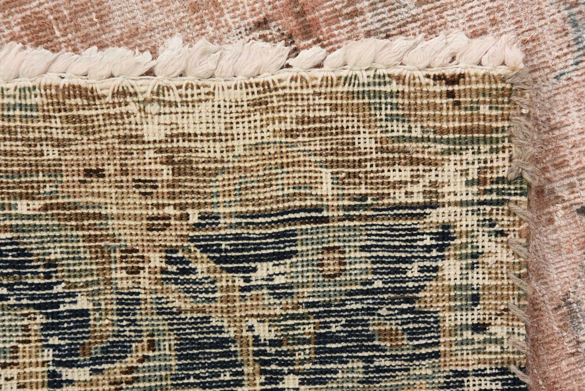 5' 8 x 9' Hand Knotted Ultra Vintage Persian Wool Rug