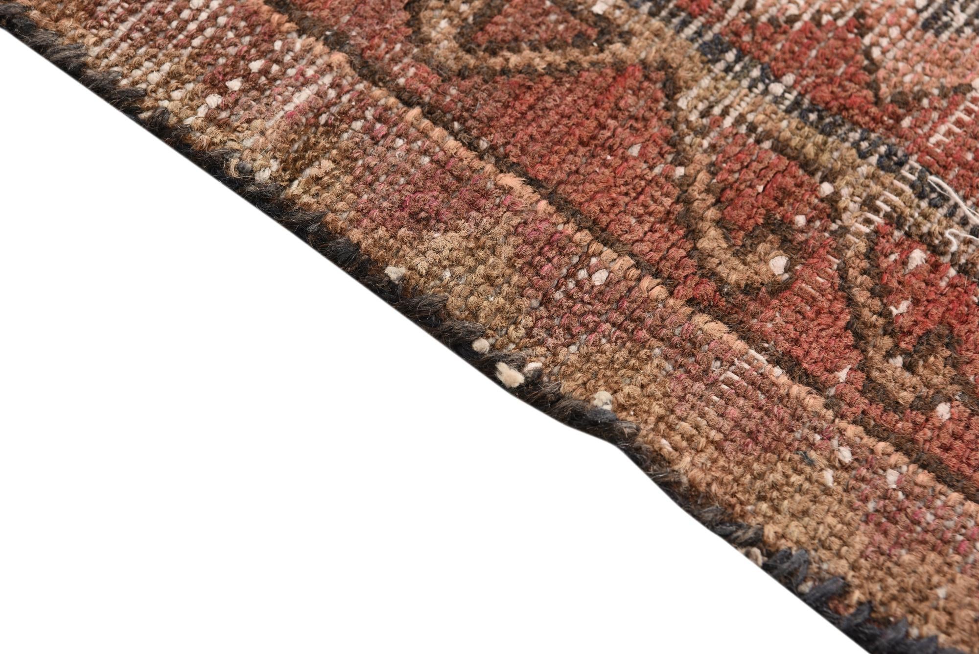 3' 6 x 5' 10 Hand Knotted Ultra Vintage Persian Wool Rug