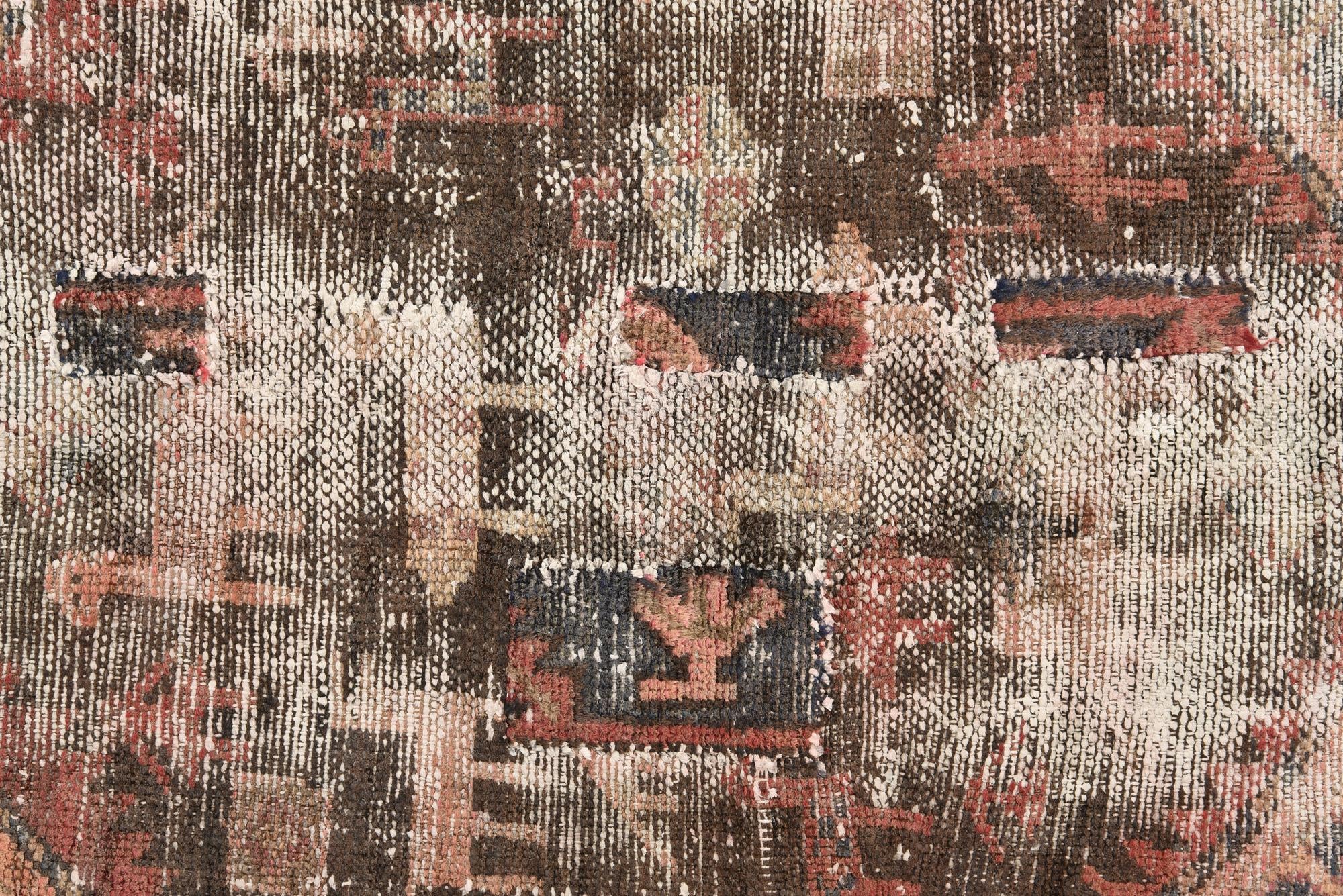 3' 6 x 5' 10 Hand Knotted Ultra Vintage Persian Wool Rug