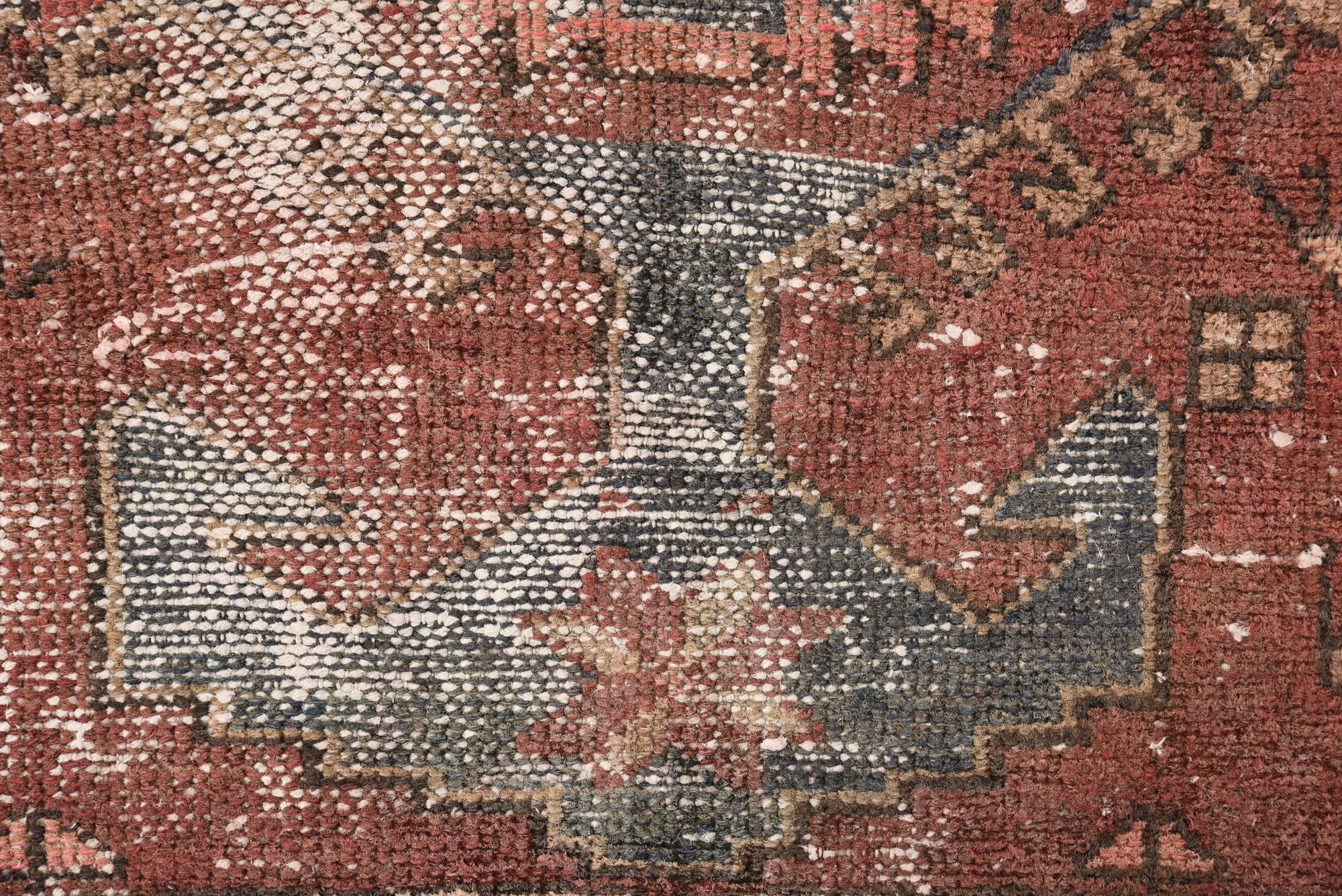 3' 6 x 5' 10 Hand Knotted Ultra Vintage Persian Wool Rug