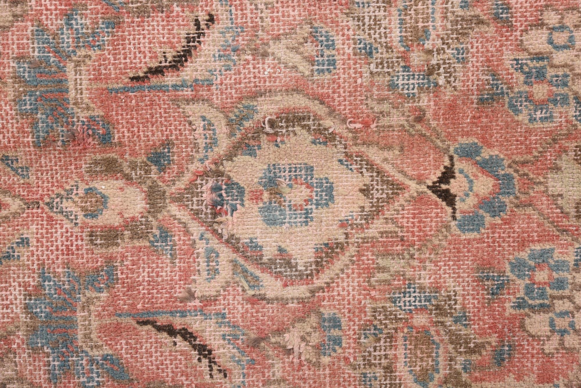 3' 10 x 6' 3 Hand Knotted Ultra Vintage Persian Wool Rug