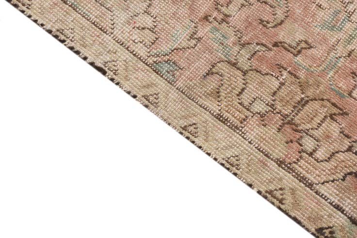 Detail image of 2' 9 x 4' 5 Hand Knotted Ultra Vintage Persian Wool Rug