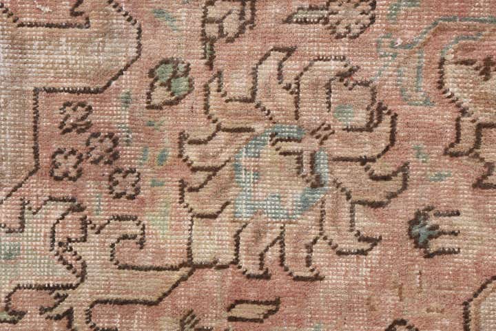 2' 9 x 4' 5 Hand Knotted Ultra Vintage Persian Wool Rug