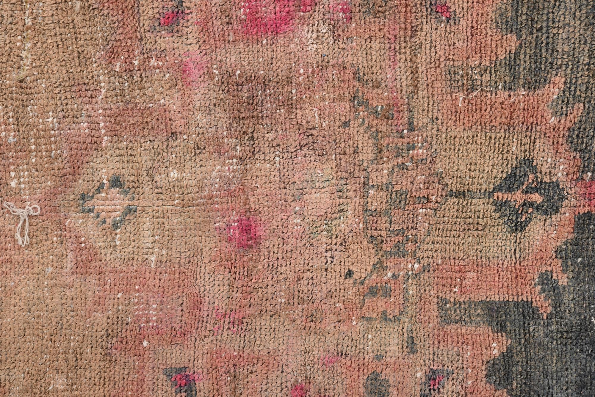4' 10 x 9' 9 Hand Knotted Ultra Vintage Persian Wool Rug