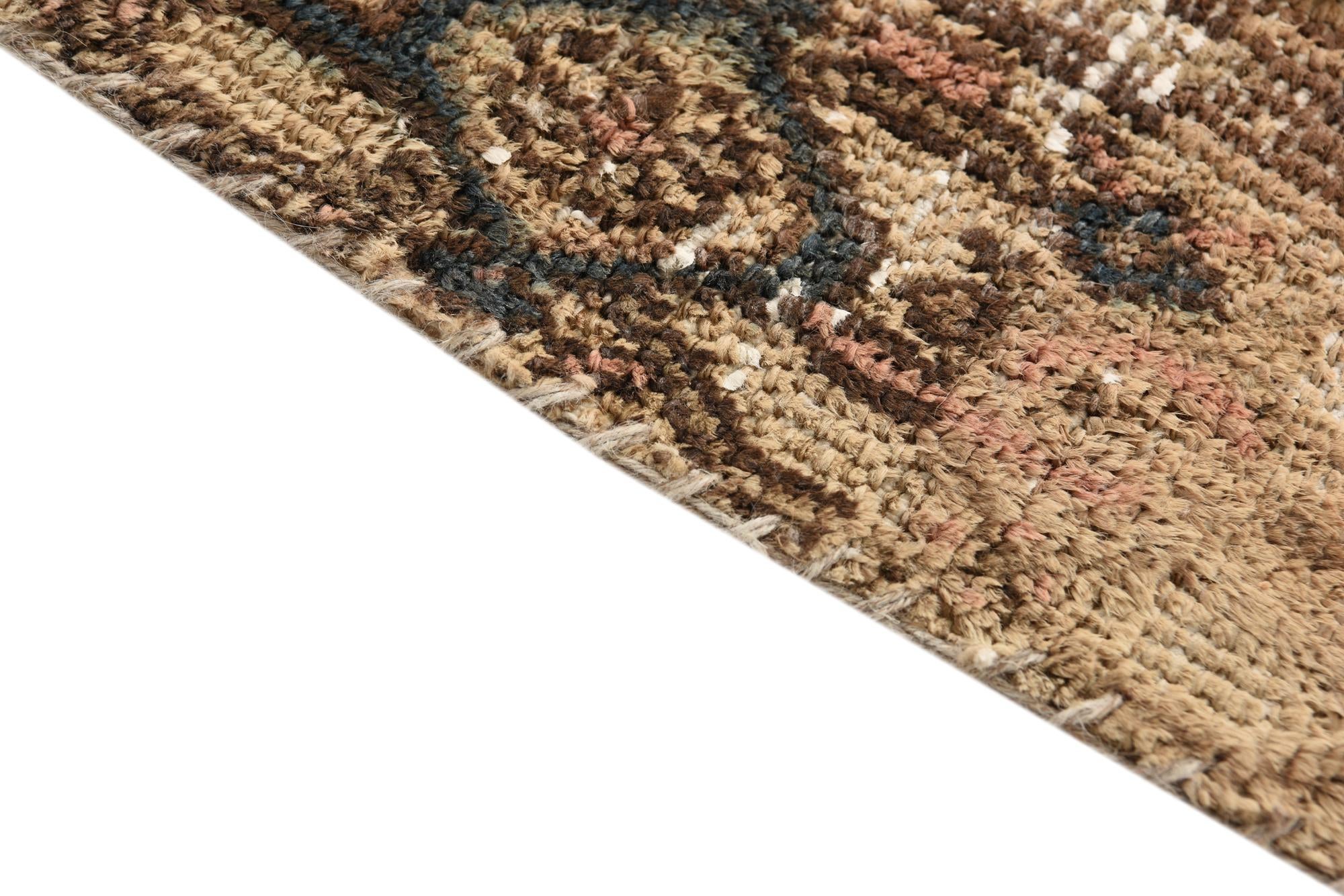 6' x 8' 10 Hand Knotted Ultra Vintage Persian Wool Rug