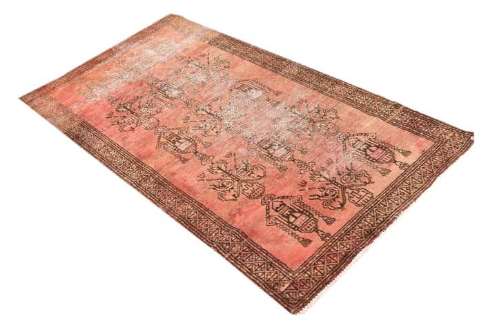 2' 10 x 5' 7 Hand Knotted Ultra Vintage Persian Wool Rug