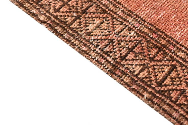 Detail image of 2' 10 x 5' 7 Hand Knotted Ultra Vintage Persian Wool Rug