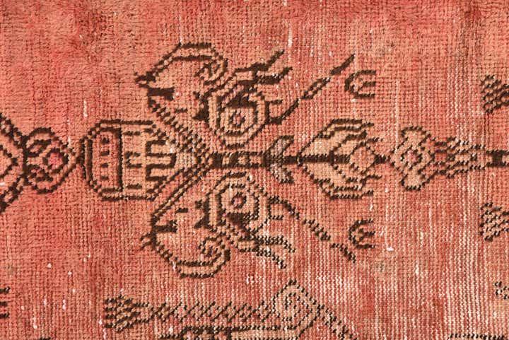 2' 10 x 5' 7 Hand Knotted Ultra Vintage Persian Wool Rug