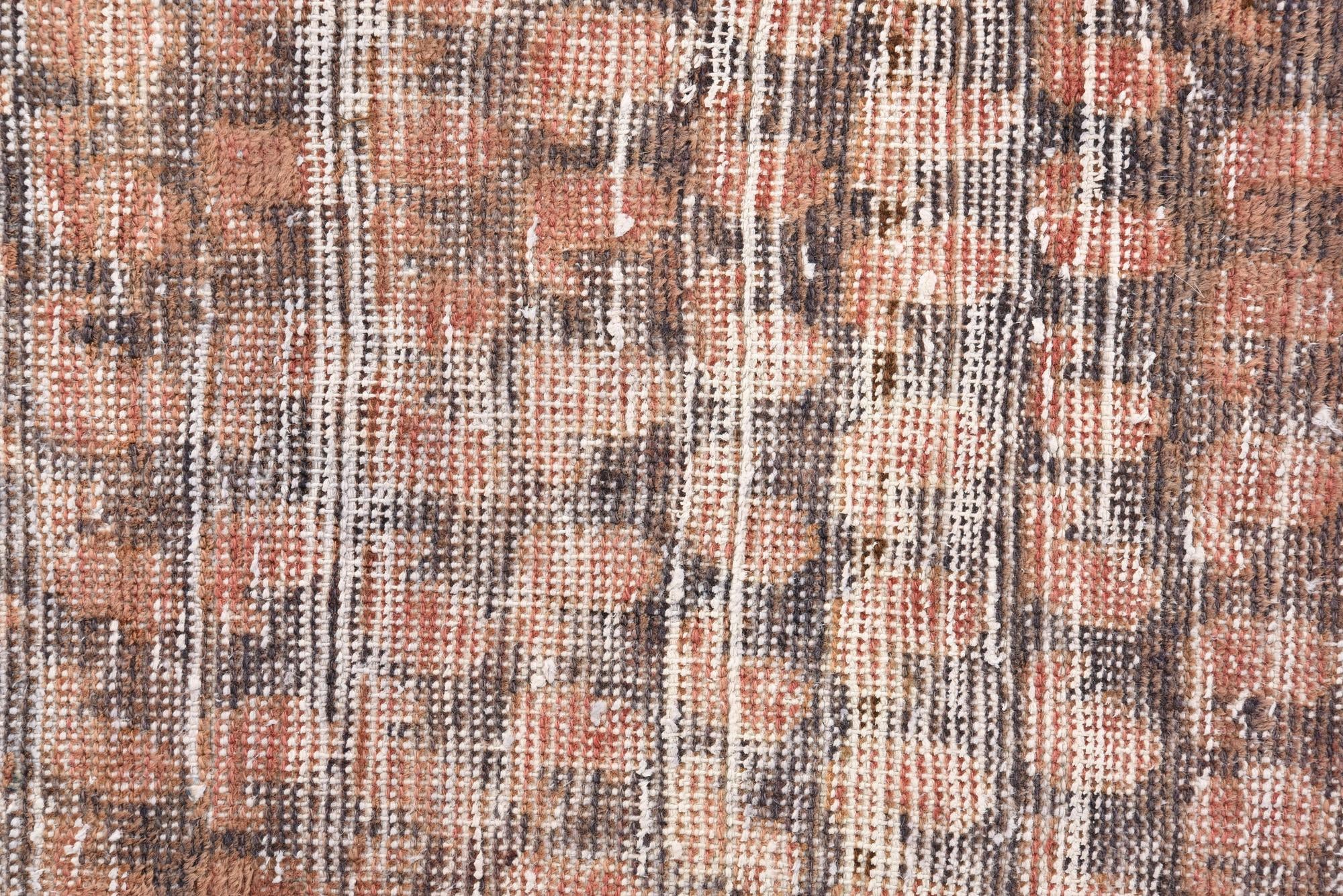4' 3 x 6' 2 Hand Knotted Ultra Vintage Persian Wool Rug