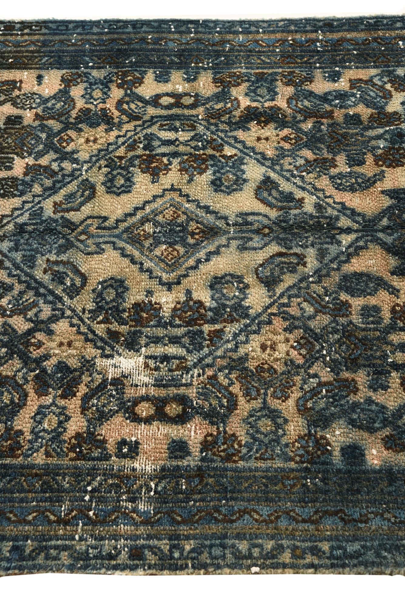 4' 8 x 8' 2 Hand Knotted Ultra Vintage Persian Wool Rug