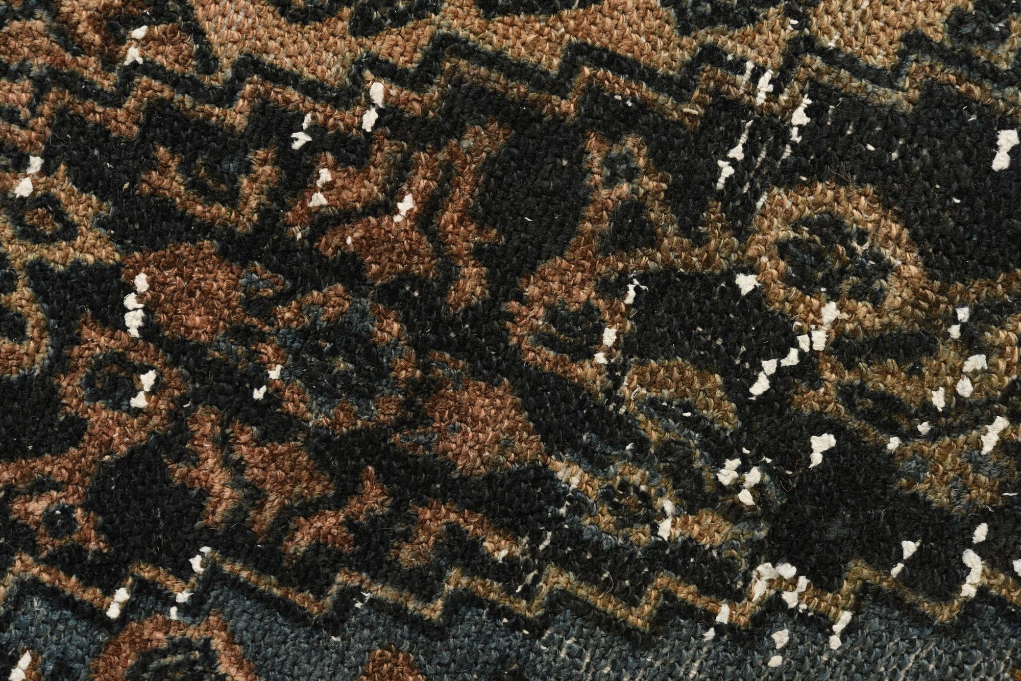 6' 8 x 10' Hand Knotted Ultra Vintage Persian Wool Rug