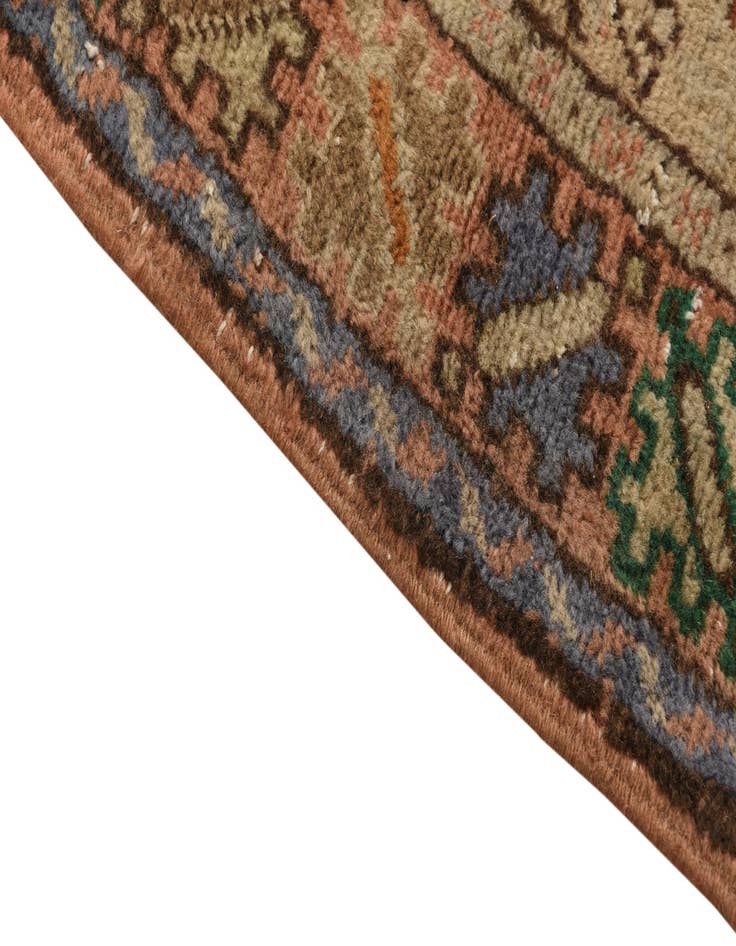 Detail image of 6' 5 x 9' 9  Hand Knotted Ultra Vintage Persian Wool Rug