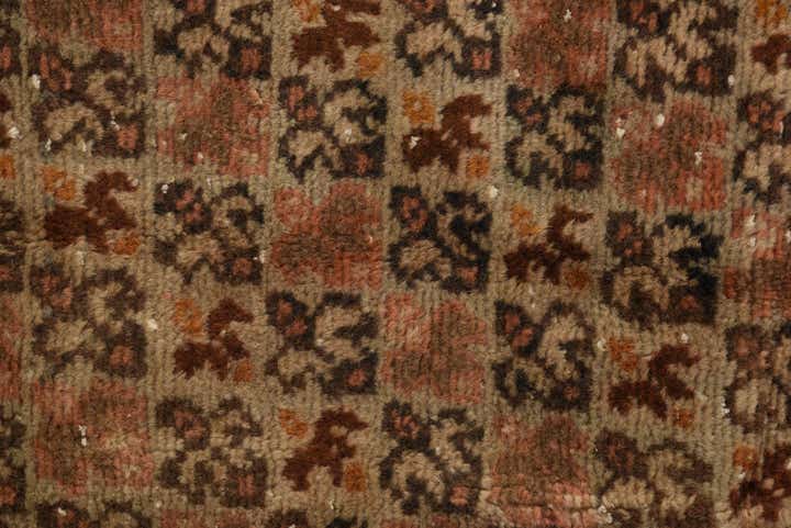 6' 5 x 9' 9 Hand Knotted Ultra Vintage Persian Wool Rug