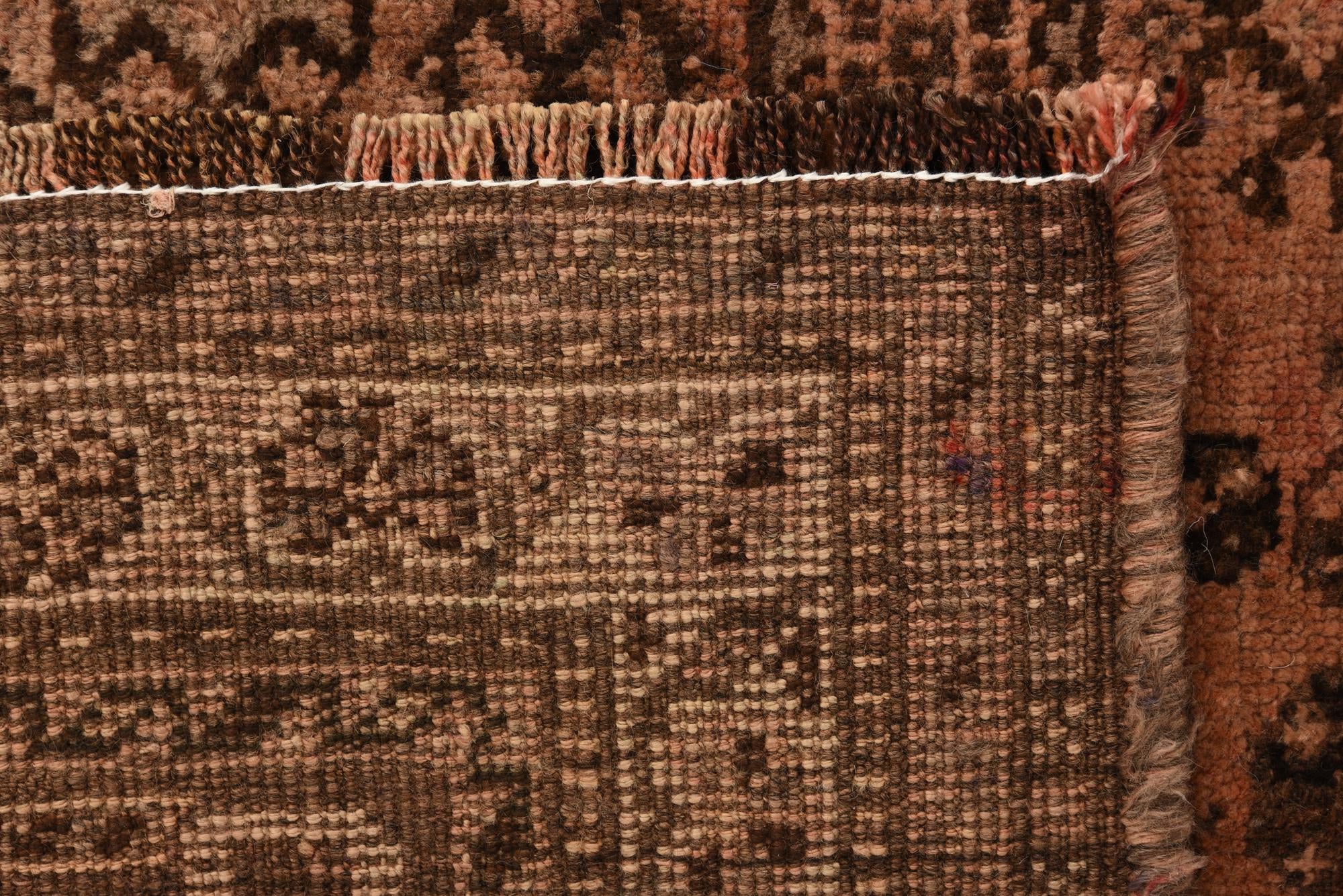 5' 7 x 8' 4 Hand Knotted Ultra Vintage Persian Wool Rug