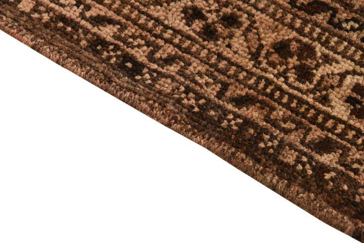 5' 7 x 8' 4 Hand Knotted Ultra Vintage Persian Wool Rug