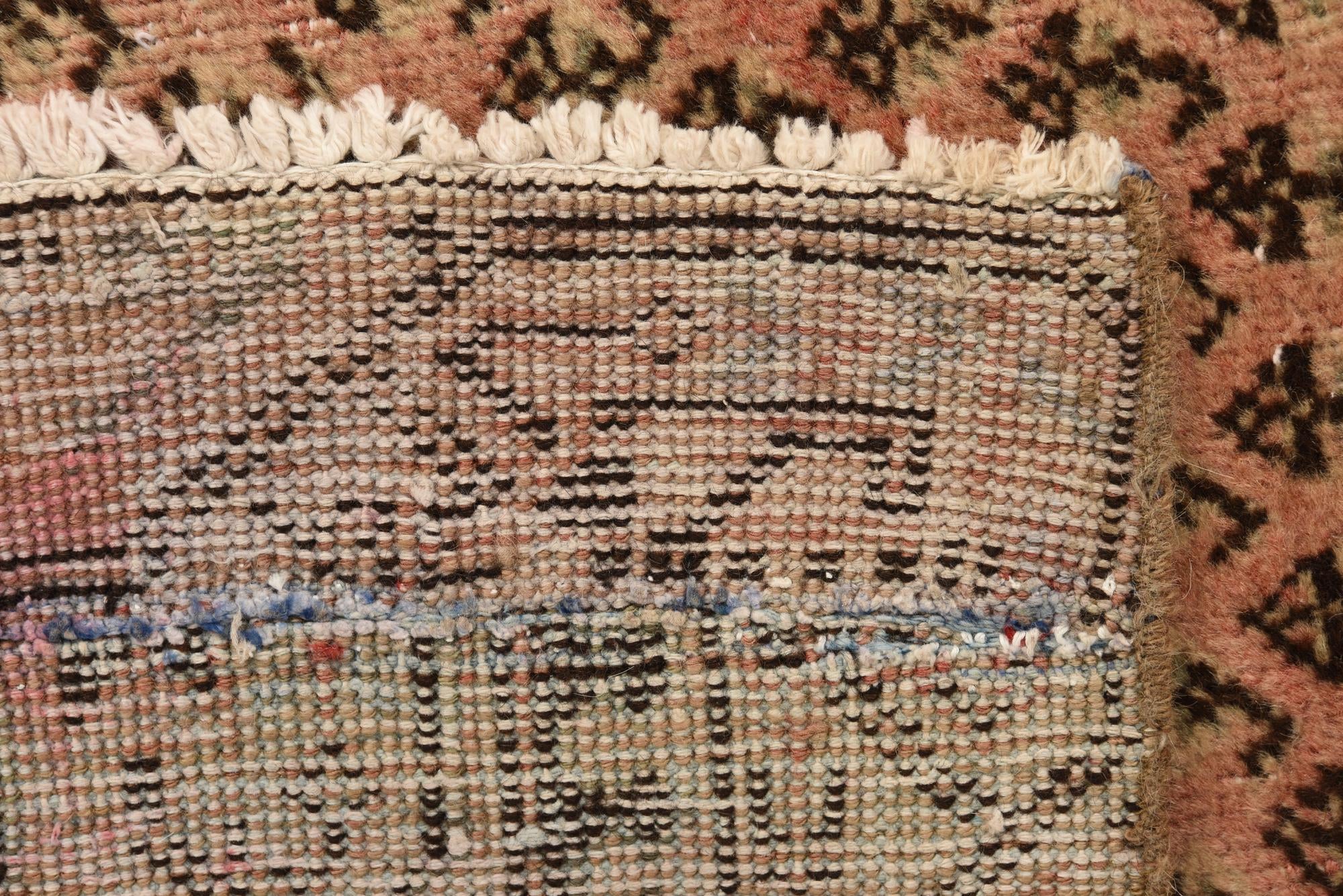 3' 8 x 6' 5 Hand Knotted Ultra Vintage Persian Wool Rug