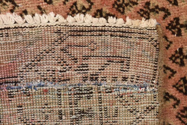3' 8 x 6' 5 Hand Knotted Ultra Vintage Persian Wool Rug