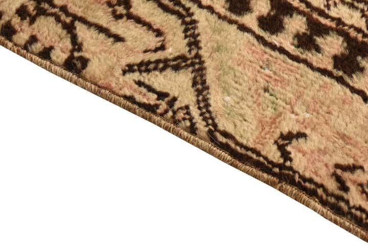 3' 8 x 6' 5 Hand Knotted Ultra Vintage Persian Wool Rug