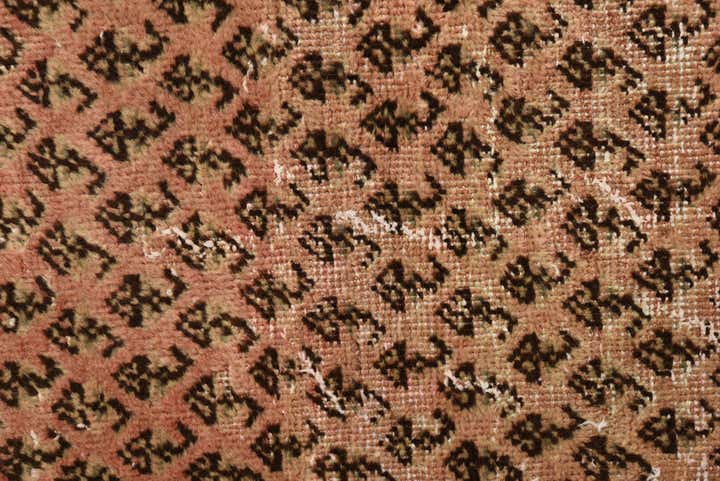 3' 8 x 6' 5 Hand Knotted Ultra Vintage Persian Wool Rug