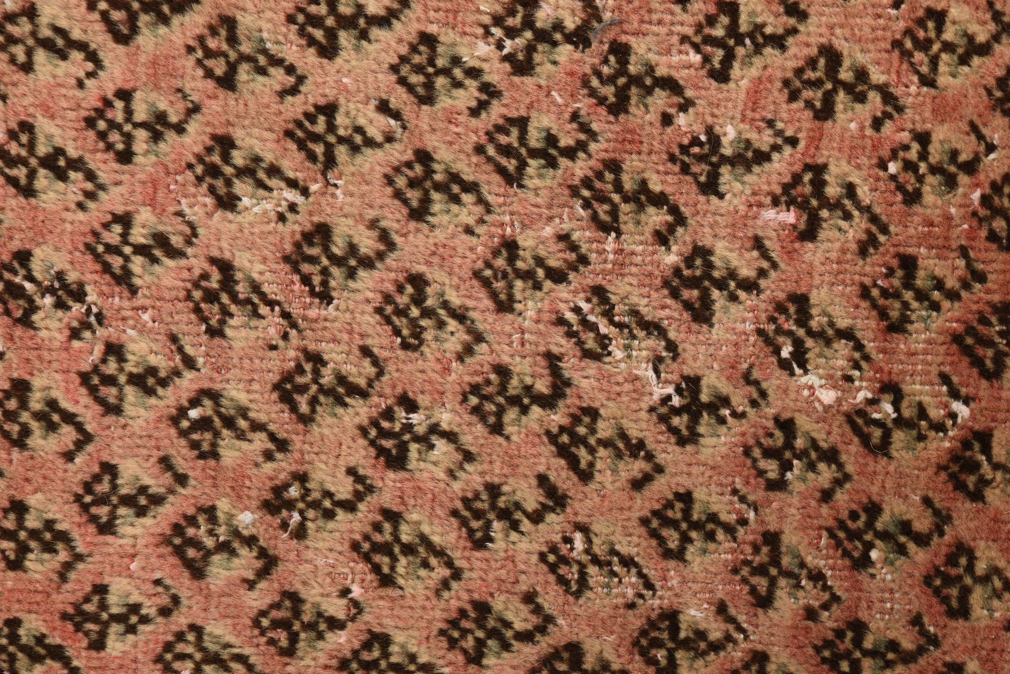 3' 8 x 6' 5 Hand Knotted Ultra Vintage Persian Wool Rug