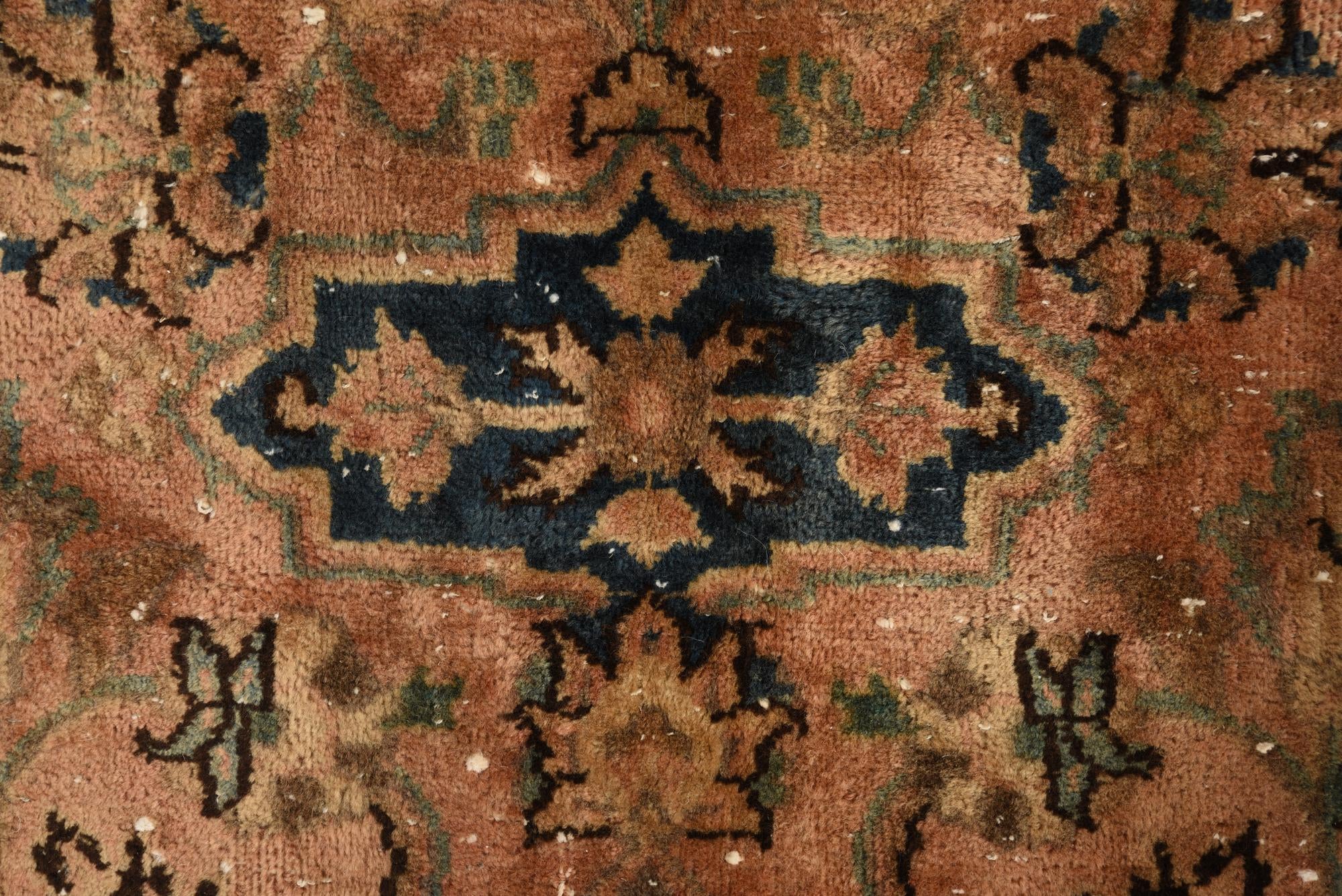 6' 6 x 9' 6 Hand Knotted Ultra Vintage Persian Wool Rug