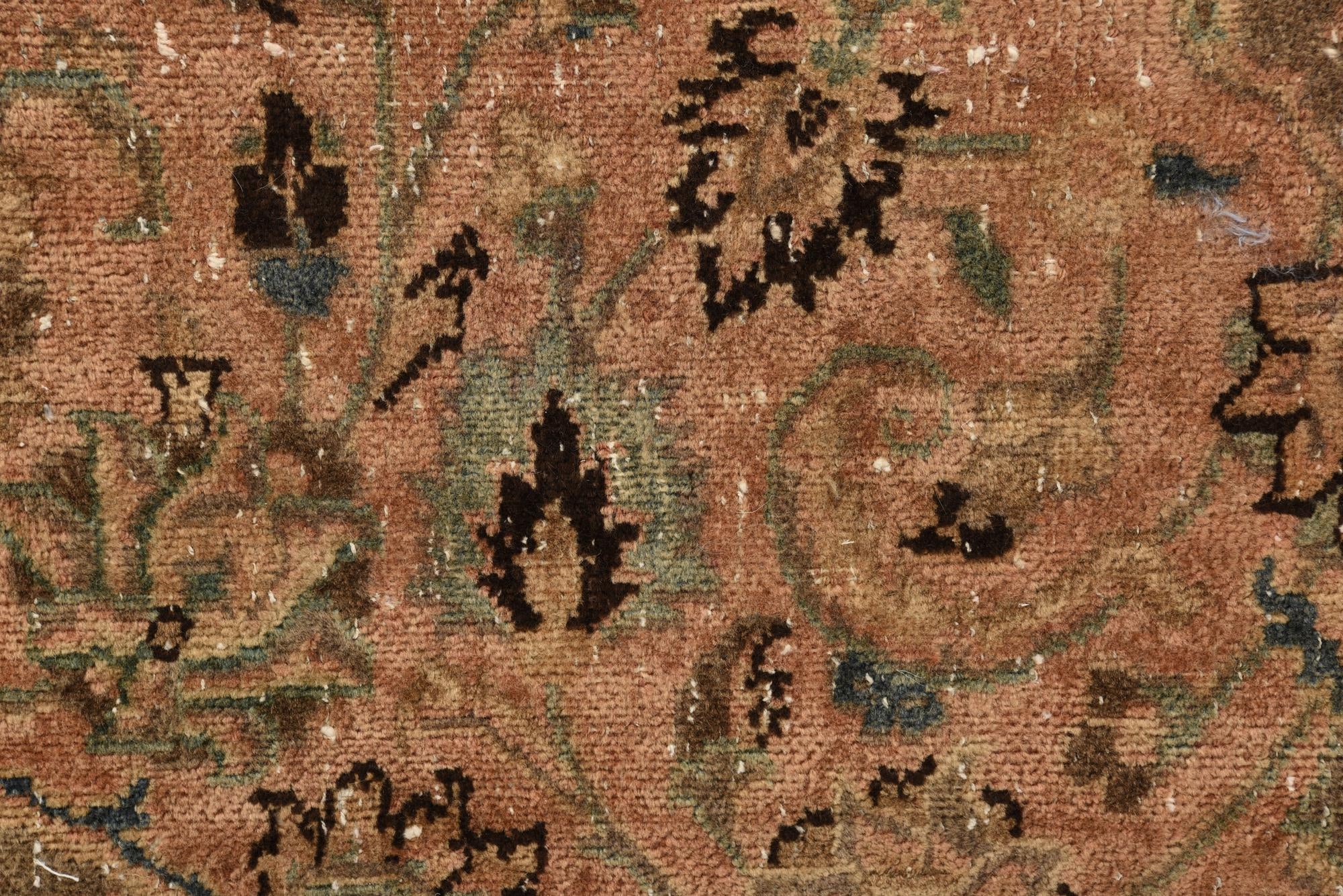 6' 6 x 9' 6 Hand Knotted Ultra Vintage Persian Wool Rug