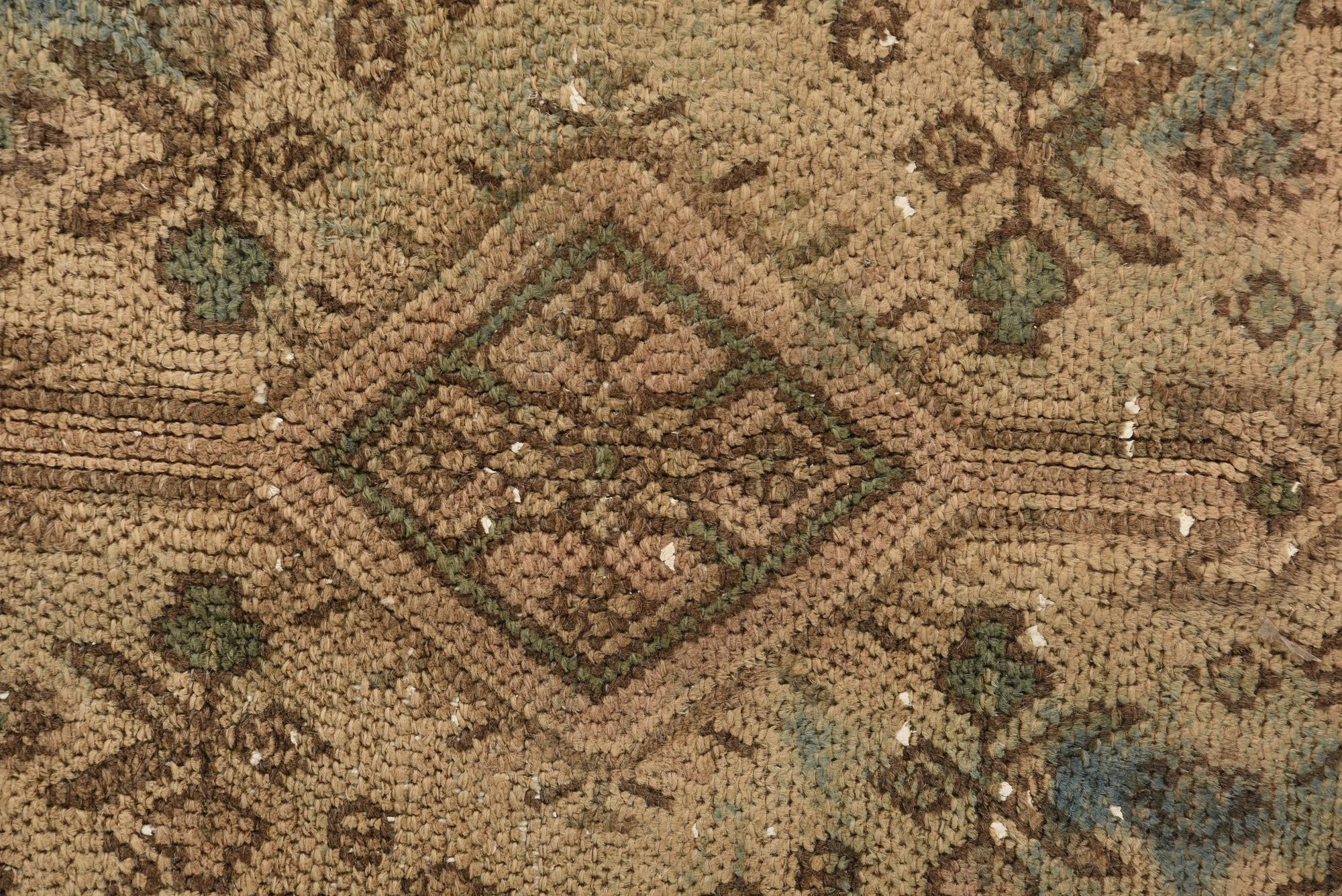 6' 6 x 10' Hand Knotted Ultra Vintage Persian Wool Rug