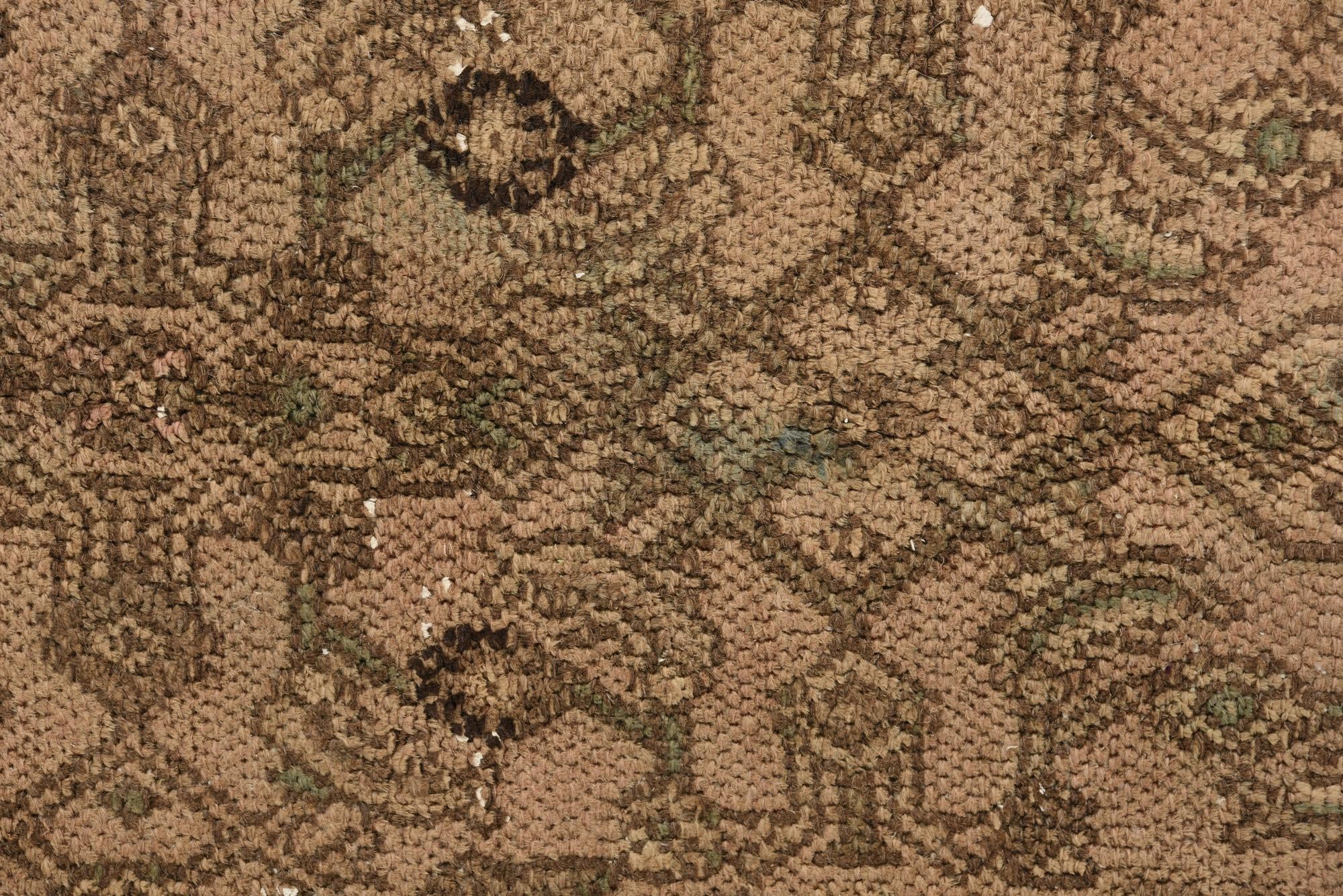 6' 6 x 10' Hand Knotted Ultra Vintage Persian Wool Rug