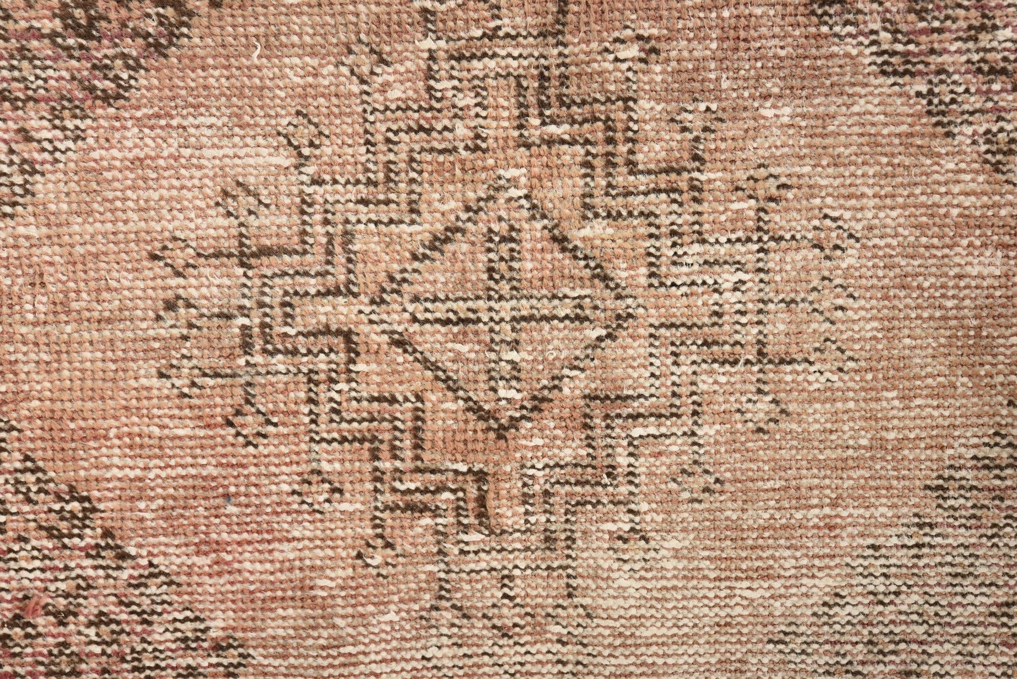 4' x 6' 5 Hand Knotted Ultra Vintage Persian Wool Rug