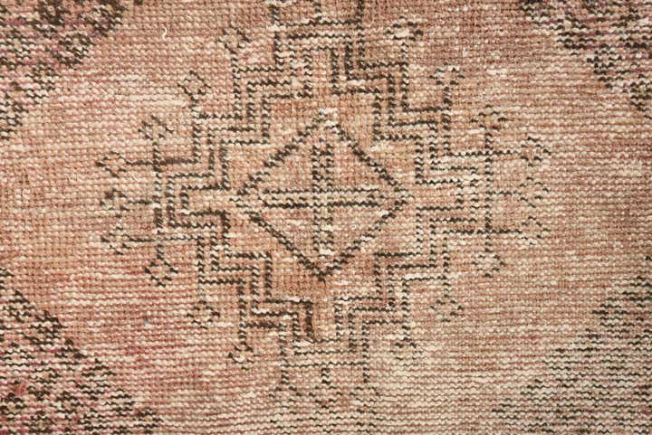 4' x 6' 5 Hand Knotted Ultra Vintage Persian Wool Rug