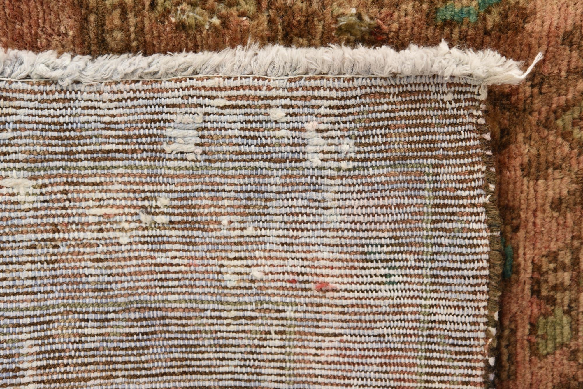 3' 4 x 5' 4 Hand Knotted Ultra Vintage Persian Wool Rug