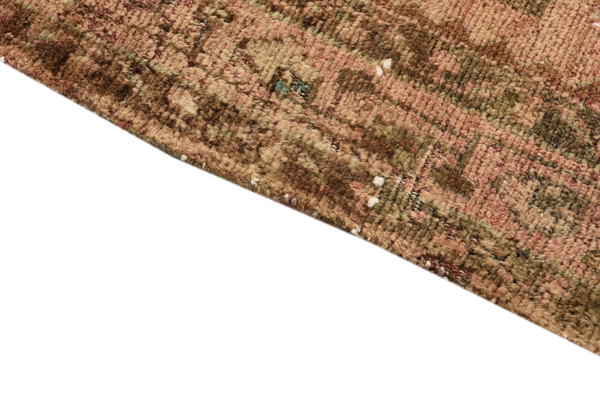 3' 4 x 5' 4 Hand Knotted Ultra Vintage Persian Wool Rug